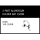 Marley Solvent Joint 2 Part Aluminium Holder Bat 150DN - 140.150HB